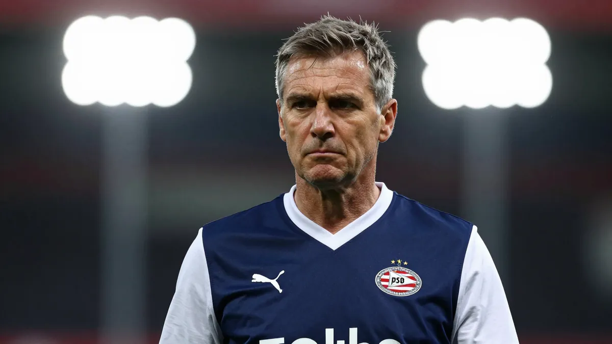 PSV Eindhoven coach Peter Bosz under pressure at the club, after a poor start to the season