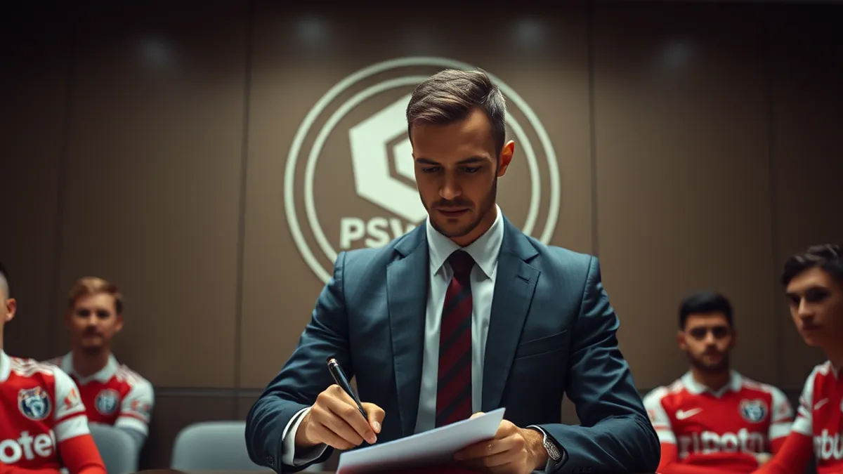 PSV Eindhoven tekent Stijn Schaars voor langere periode